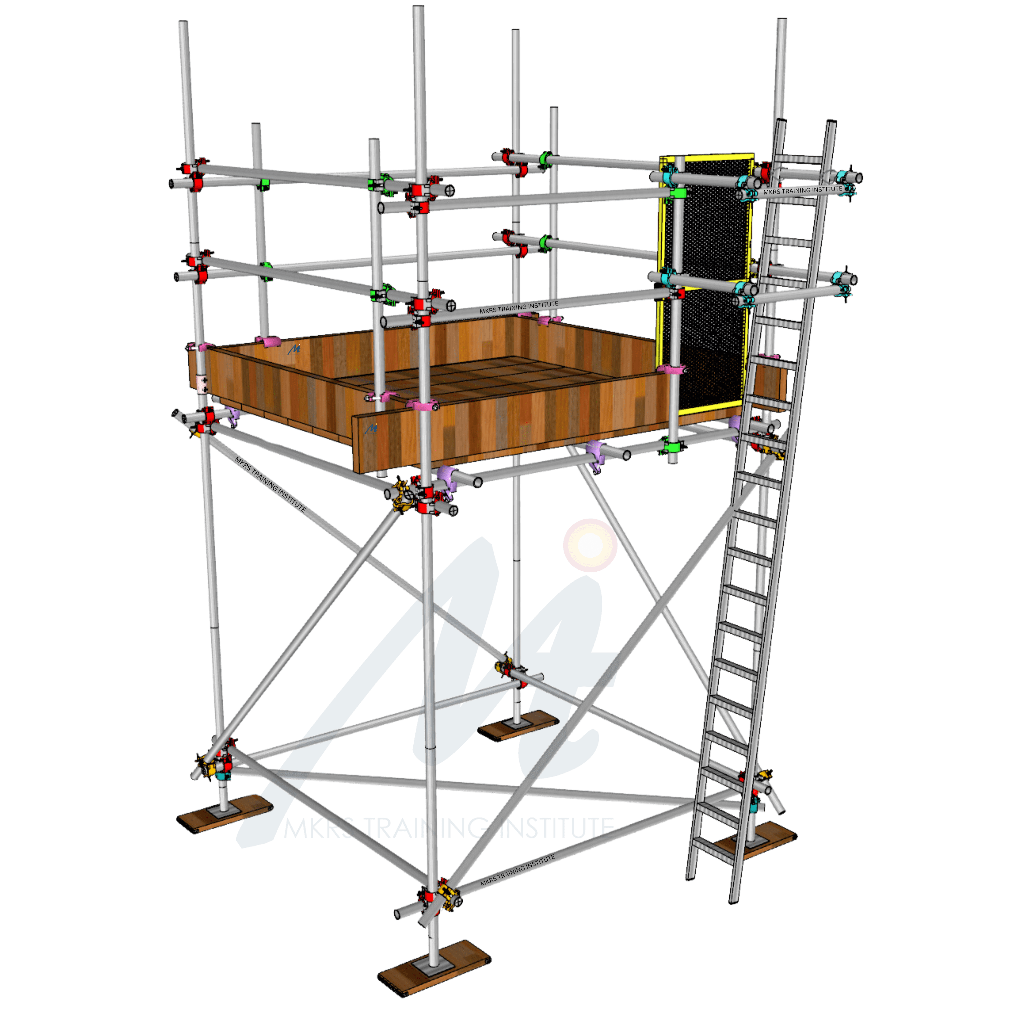 STATIC TOWER 1 BAY 1 LIFT | Interacty project