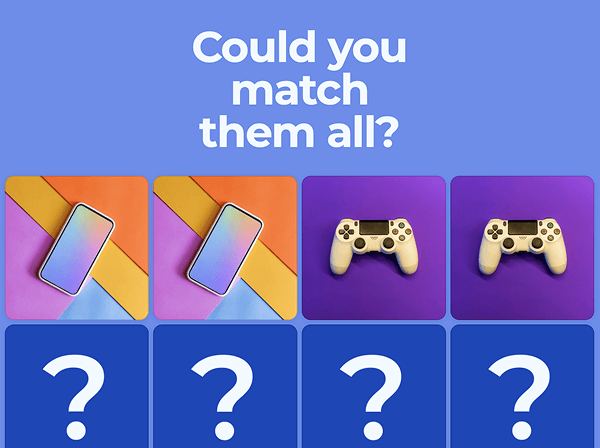 Preview for template "Could you match them all?"