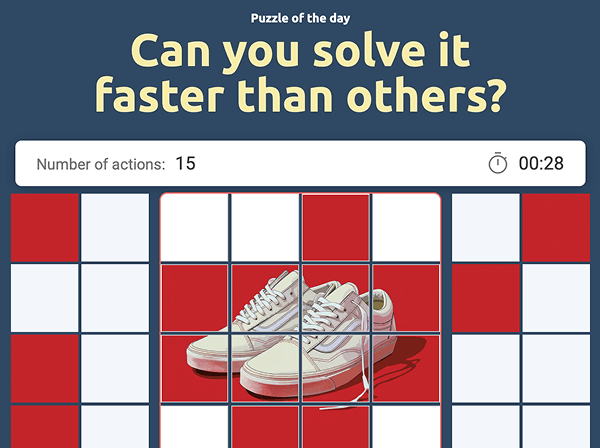 Preview for template "Can you solve it faster than others?"