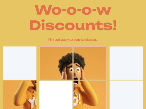 Preview for template "Ух ты, скидки!"