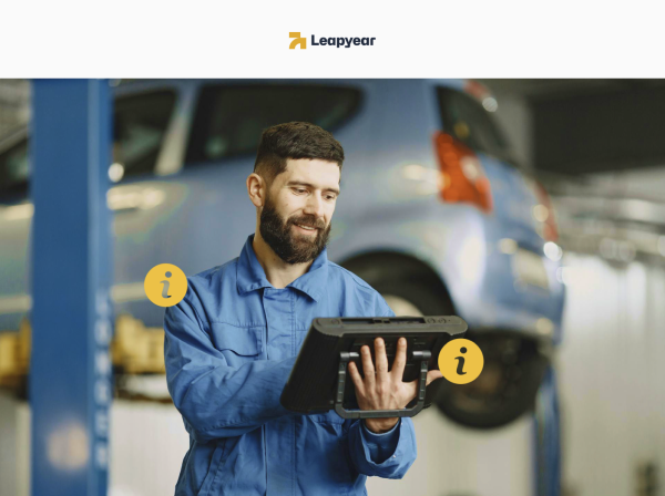 Preview for template "Автомобильный сервис"