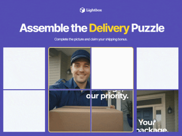 Preview for template "Logistikpussel"