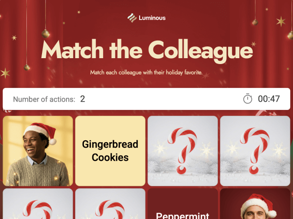 Preview for template "Memoria del equipo navideño"